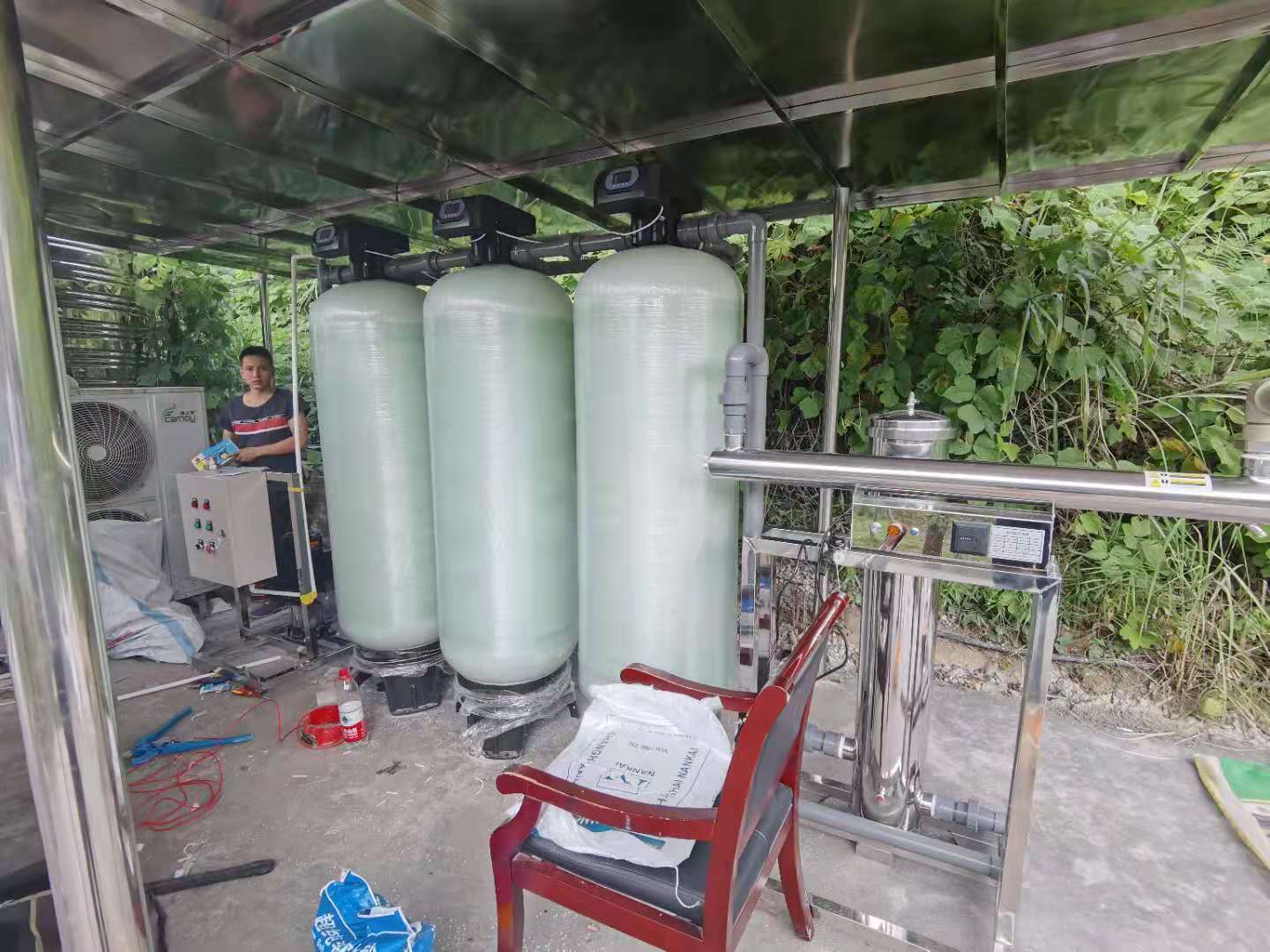貴州8噸/時凈化水設備，貴州井水地下水過濾設備